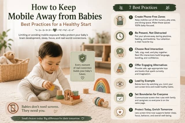 How to Keep Mobile Phones Away From Babies: Best Practices and Screen-Free Activities That Actually Work