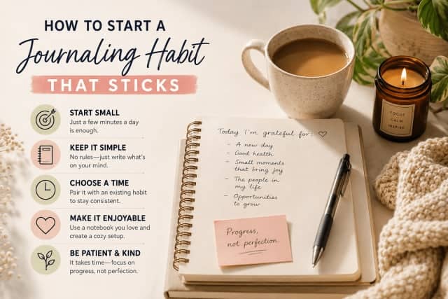 How to Start a Journaling Habit That Actually Sticks (Even If You've Failed Before)