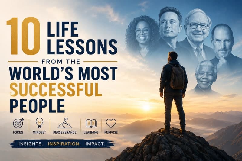 10 Life Lessons From the World's Most Successful People